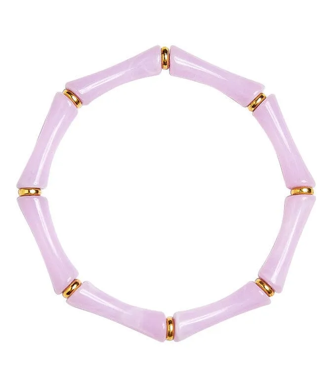 Lucy Acrylic Bamboo Bracelet