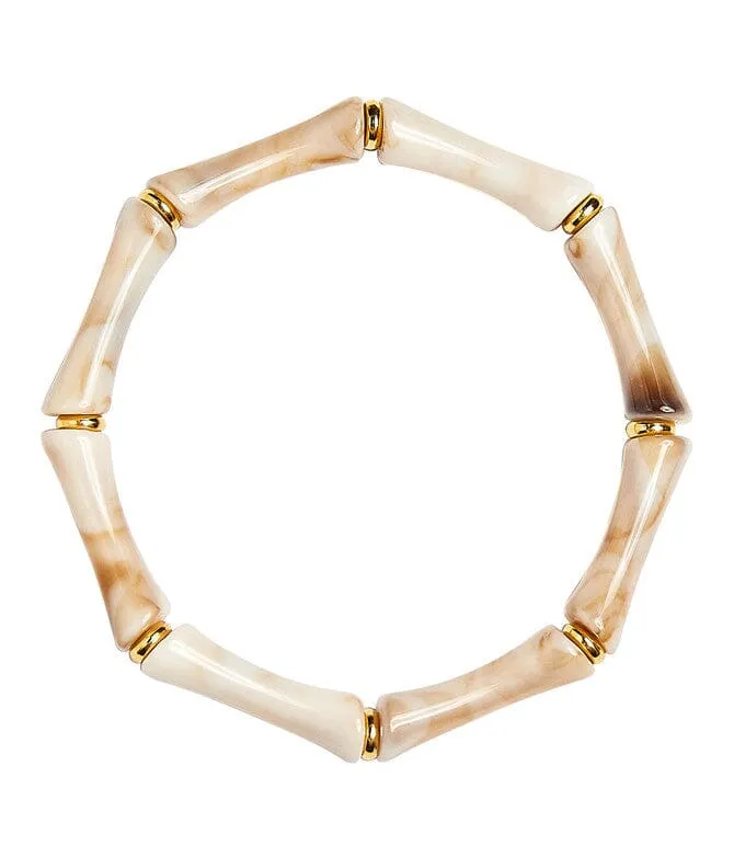 Lucy Acrylic Bamboo Bracelet