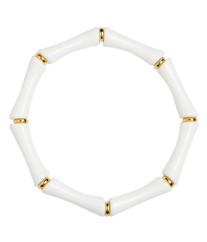 Lucy Acrylic Bamboo Bracelet