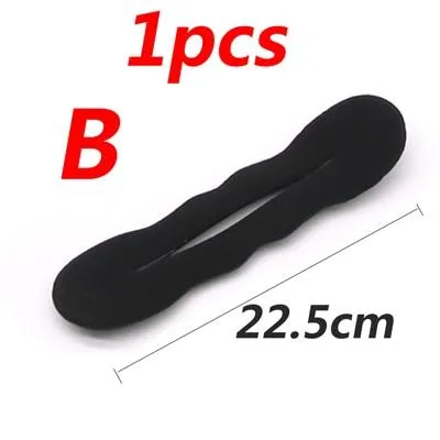 Magic Hair Styling Accessories Hairpin DIY Hair Braiding Braider Tool Twist Bun Barrette Elastic Hair Clips for Women Headband