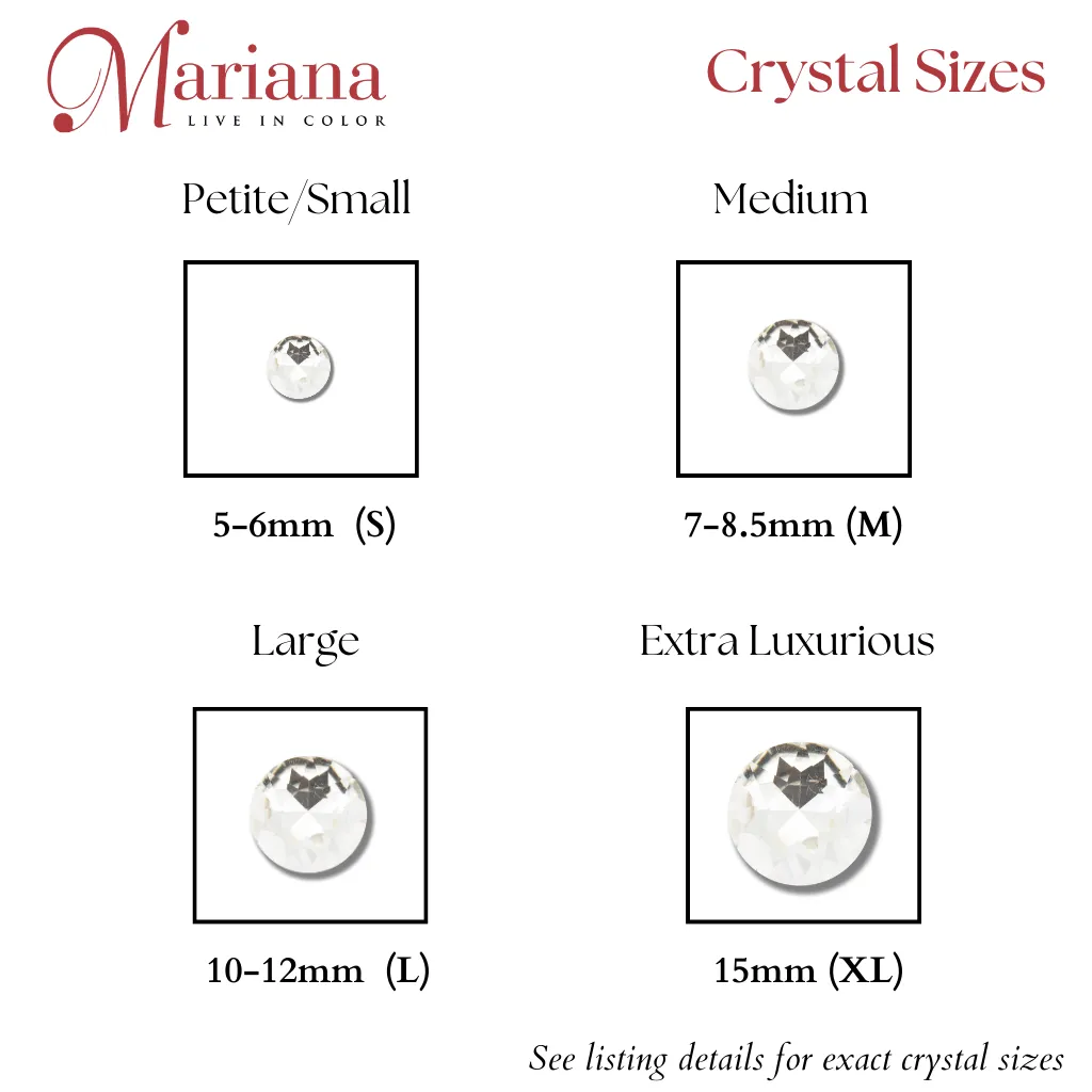 Medium Classic Two-Stone Leverback Earrings in "Magic" *Custom*