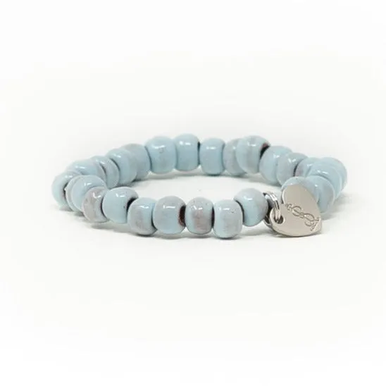 My Blue Heaven Glazed Mission Bracelet