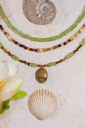 Necklace Gemstone Rainforest Sunlight