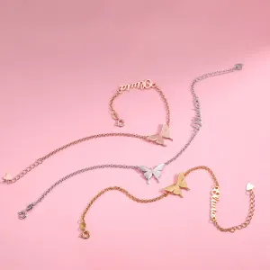 Obsessed Butterfly Anklet