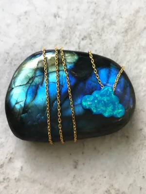 Opalescent Cloud Necklace