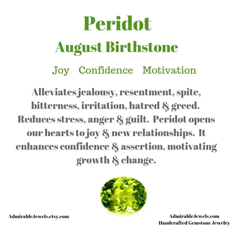 Peridot Heart Briolette Pendant Necklace
