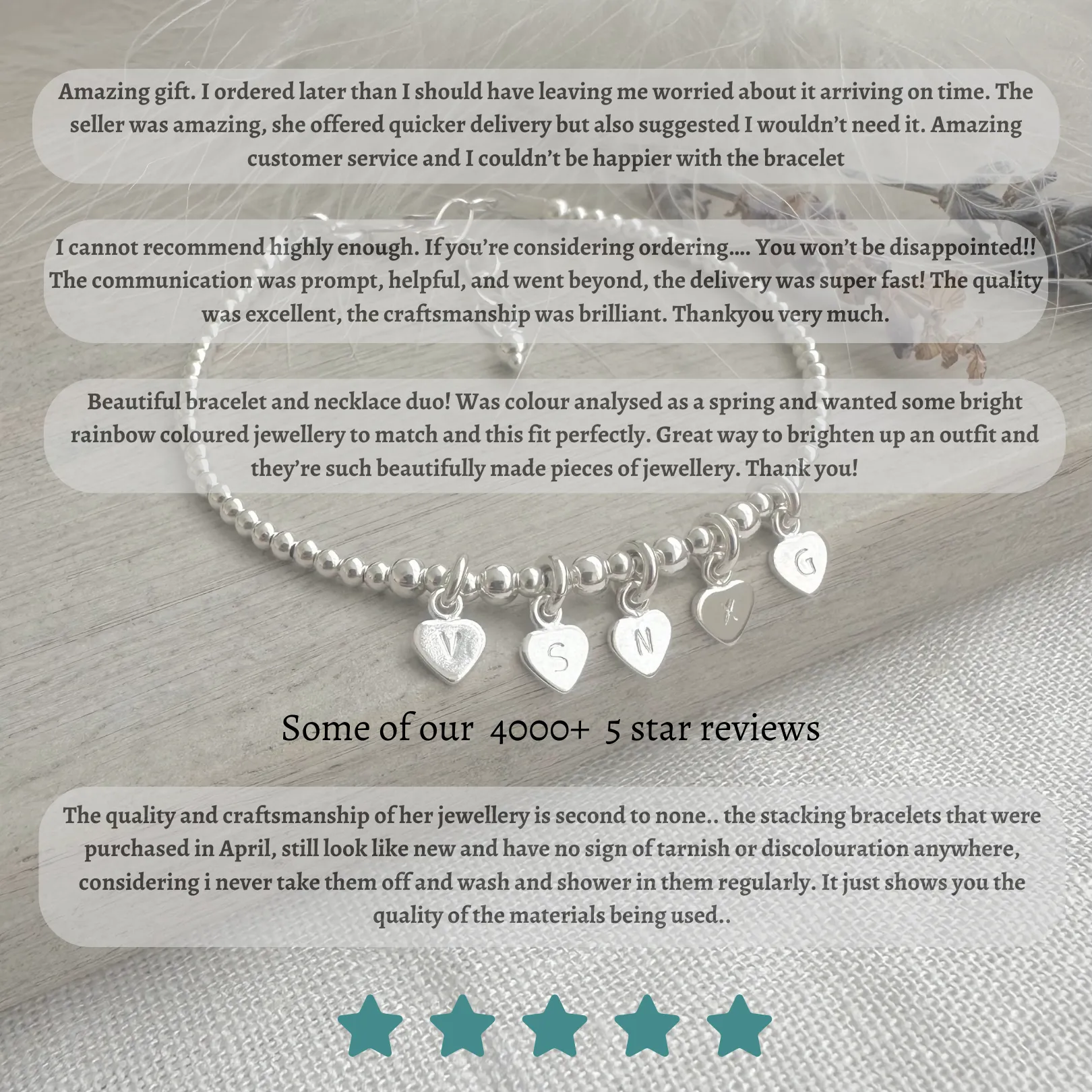 Personalised August Birthstone Bracelet, Dainty Peridot Bracelet in Sterling Silver