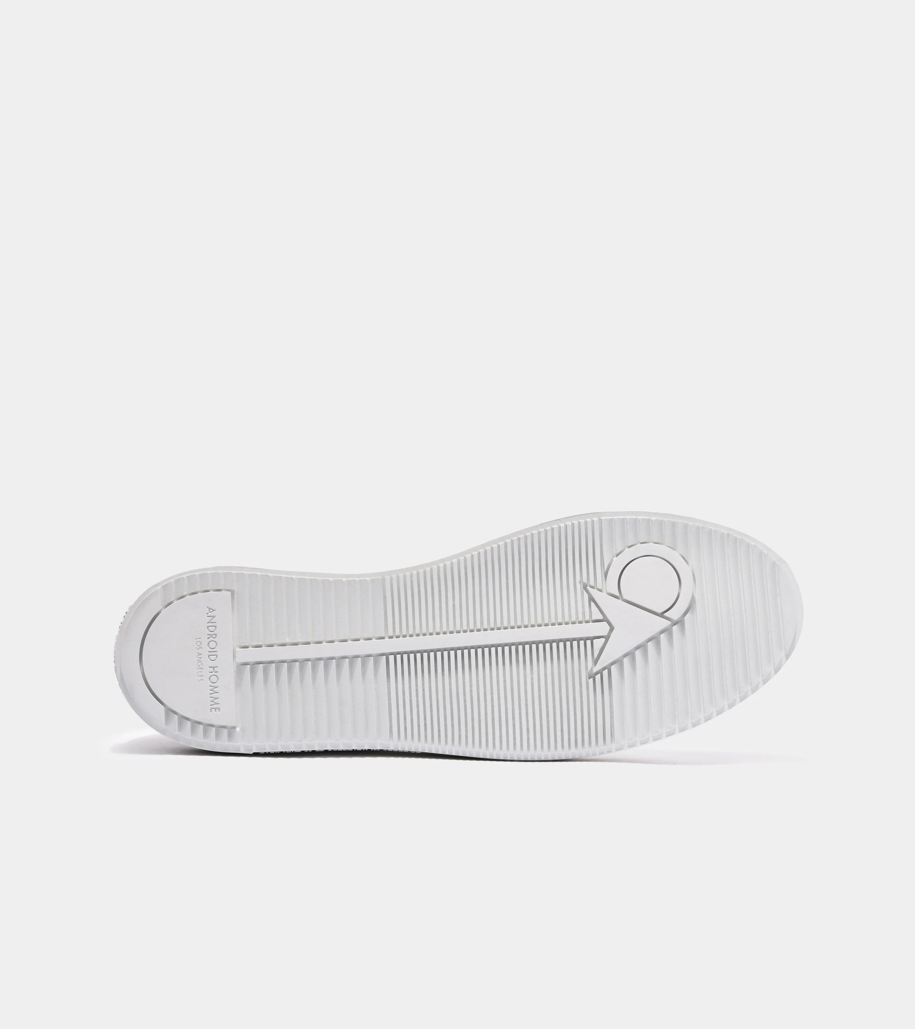 Point Dume Low | Navy Caiman Croc Emboss Suede AHP241-09