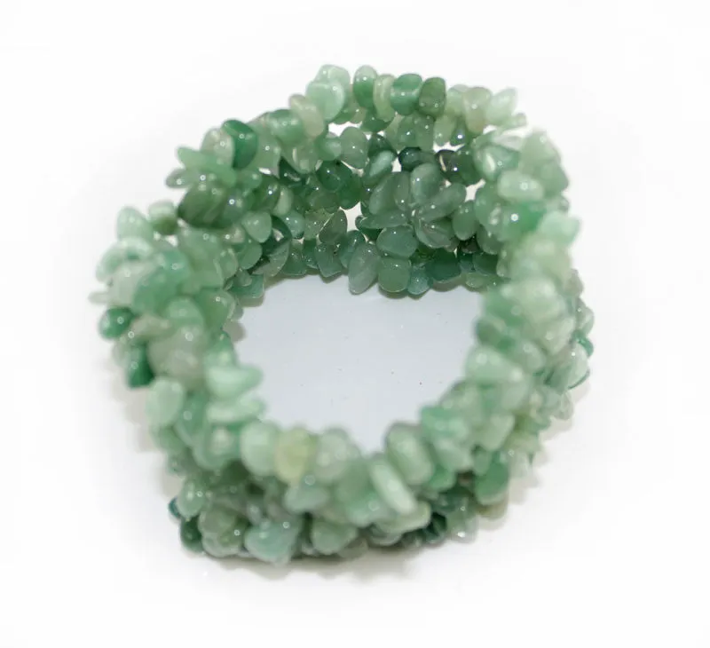 Real Natural Stone Green Jade Bracelet