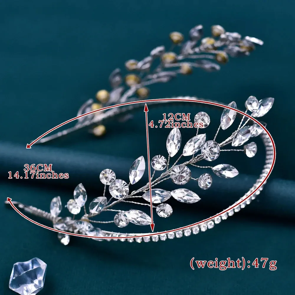 Rhinestone Bridal Headpiece Wedding Hair Accessories
