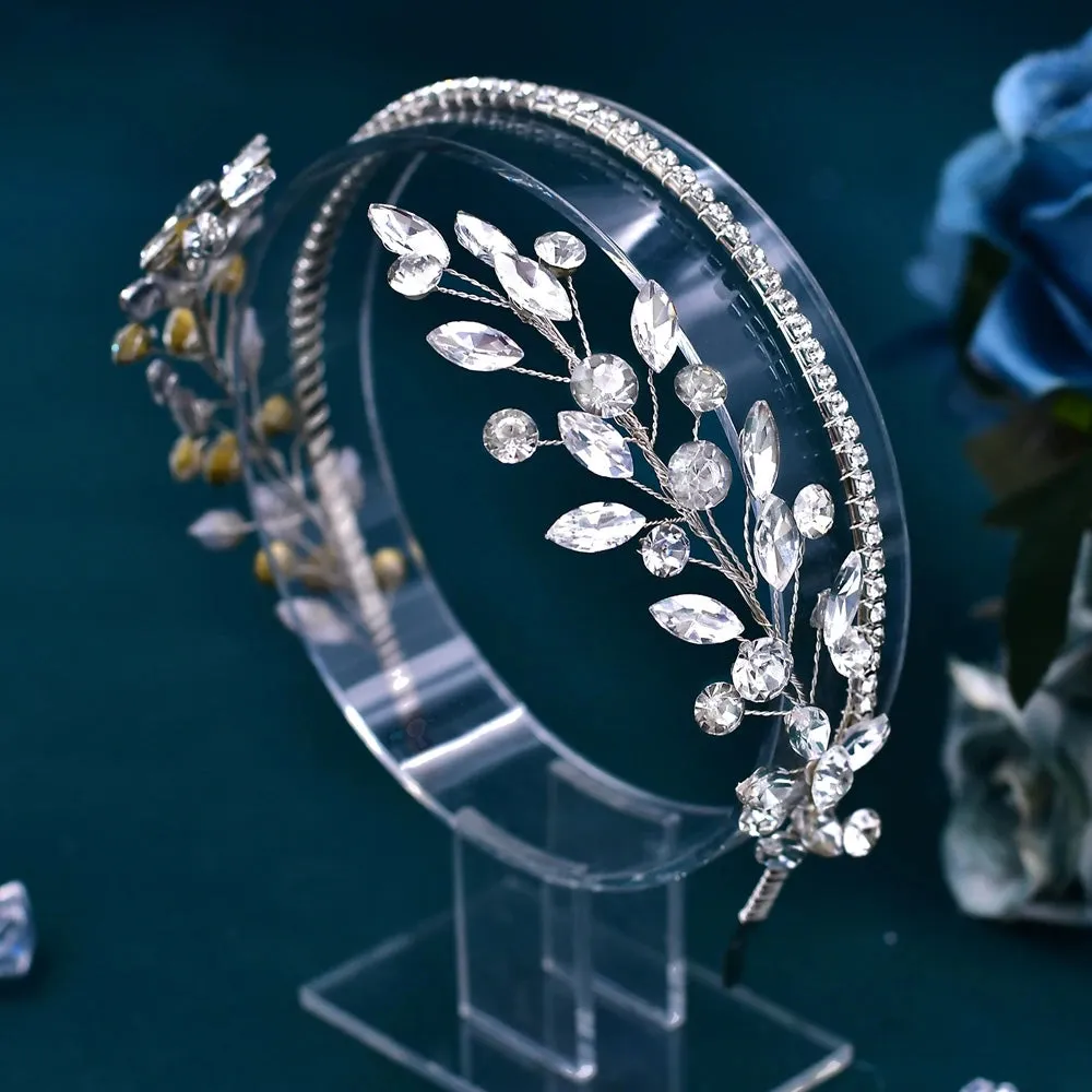 Rhinestone Bridal Headpiece Wedding Hair Accessories