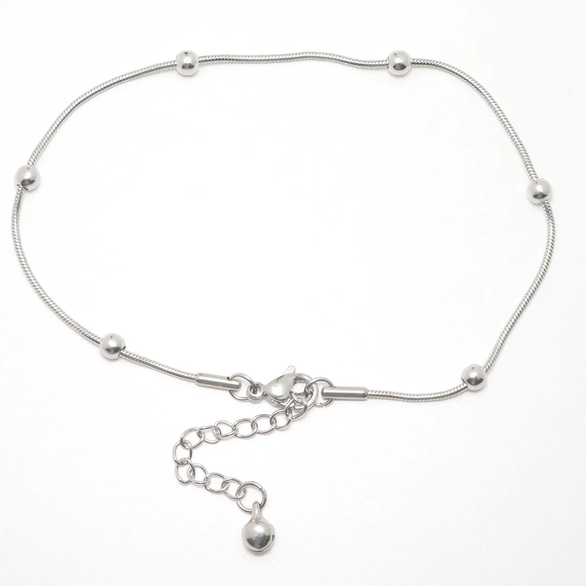 Round Charm Anklet Bracelet For Women Jewelry Barefoot Chain