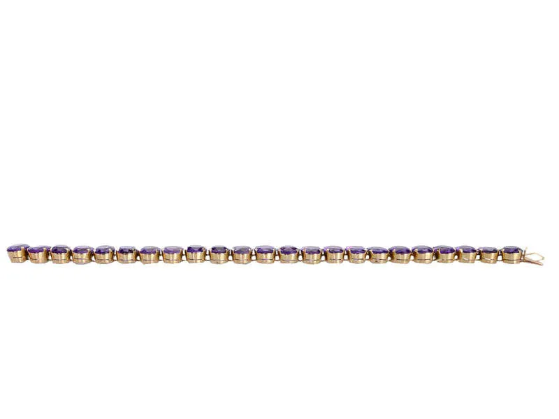 Royal Purple Amethyst Bracelet