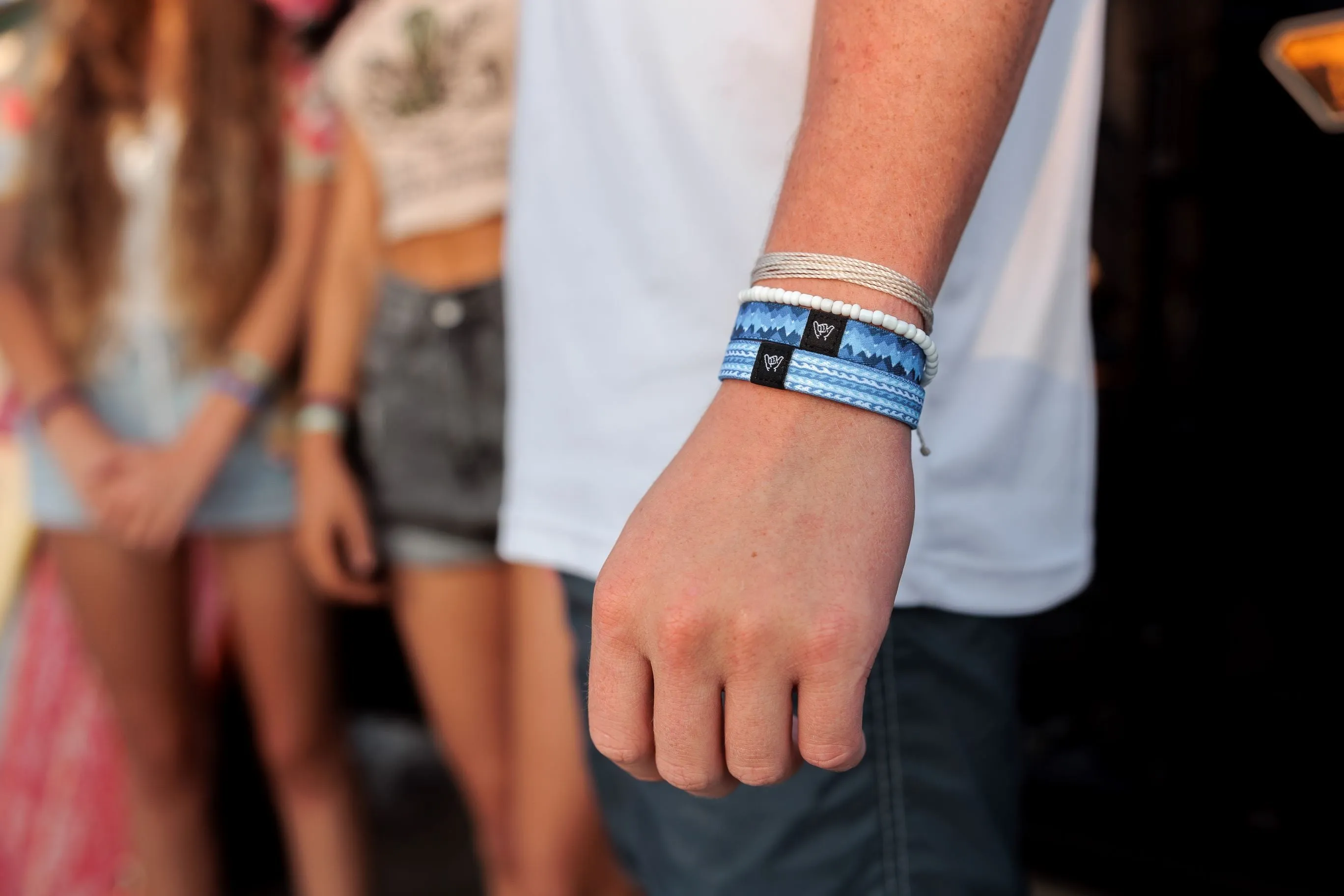 Shark Frenzy Wristband Bracelet