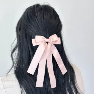 Shiny Bow Barrette