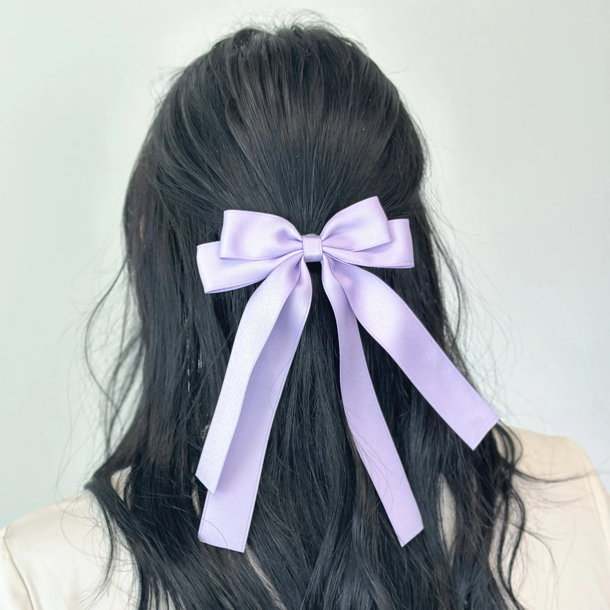Shiny Bow Barrette