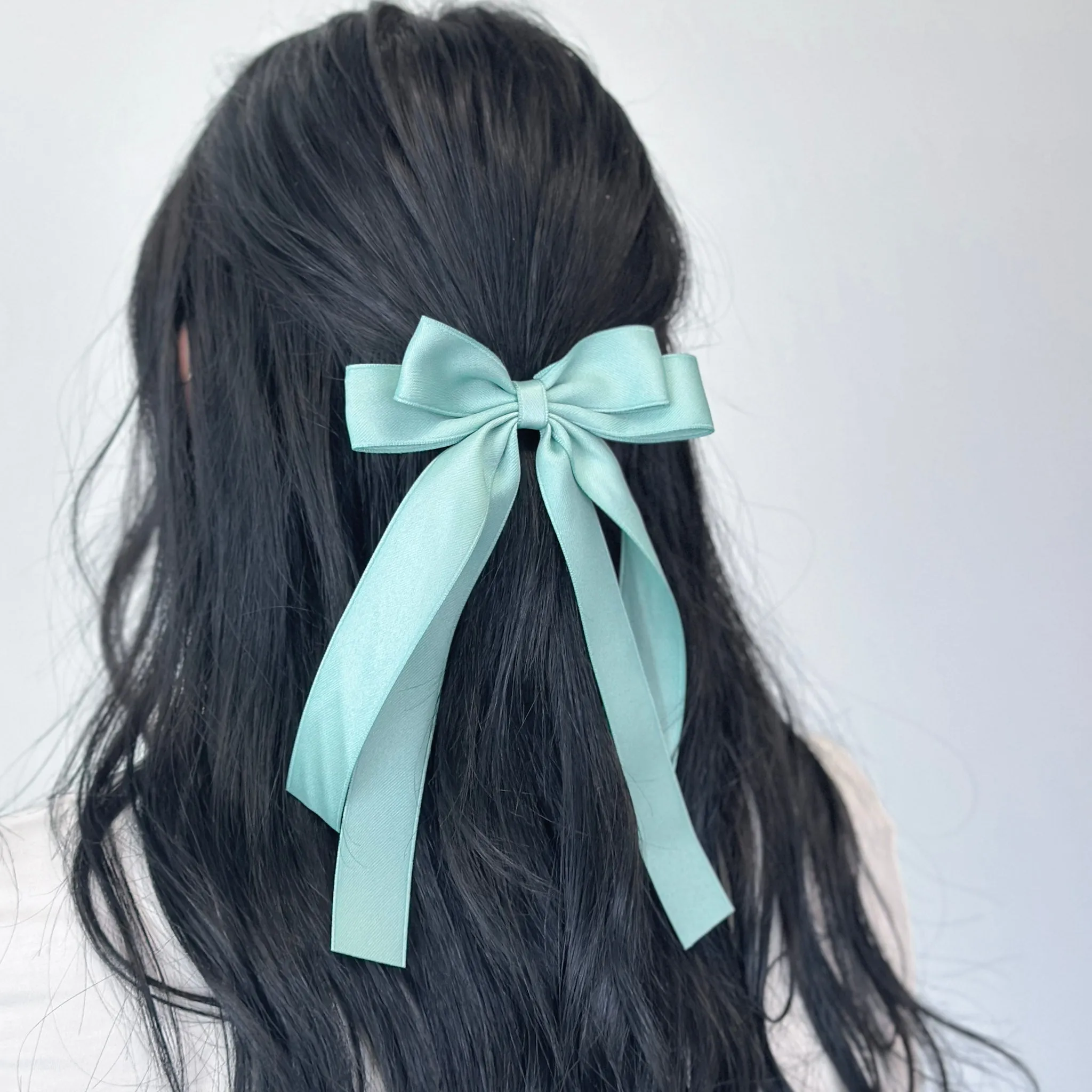 Shiny Bow Barrette