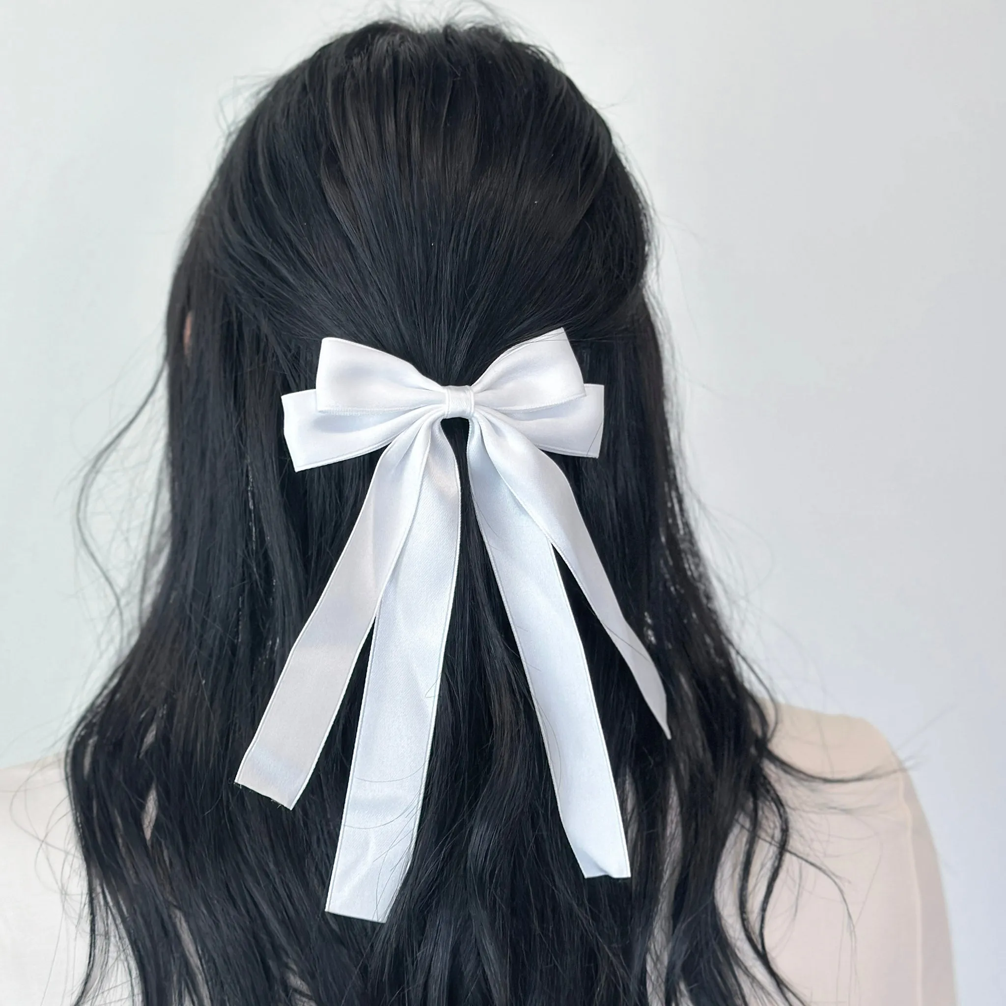 Shiny Bow Barrette