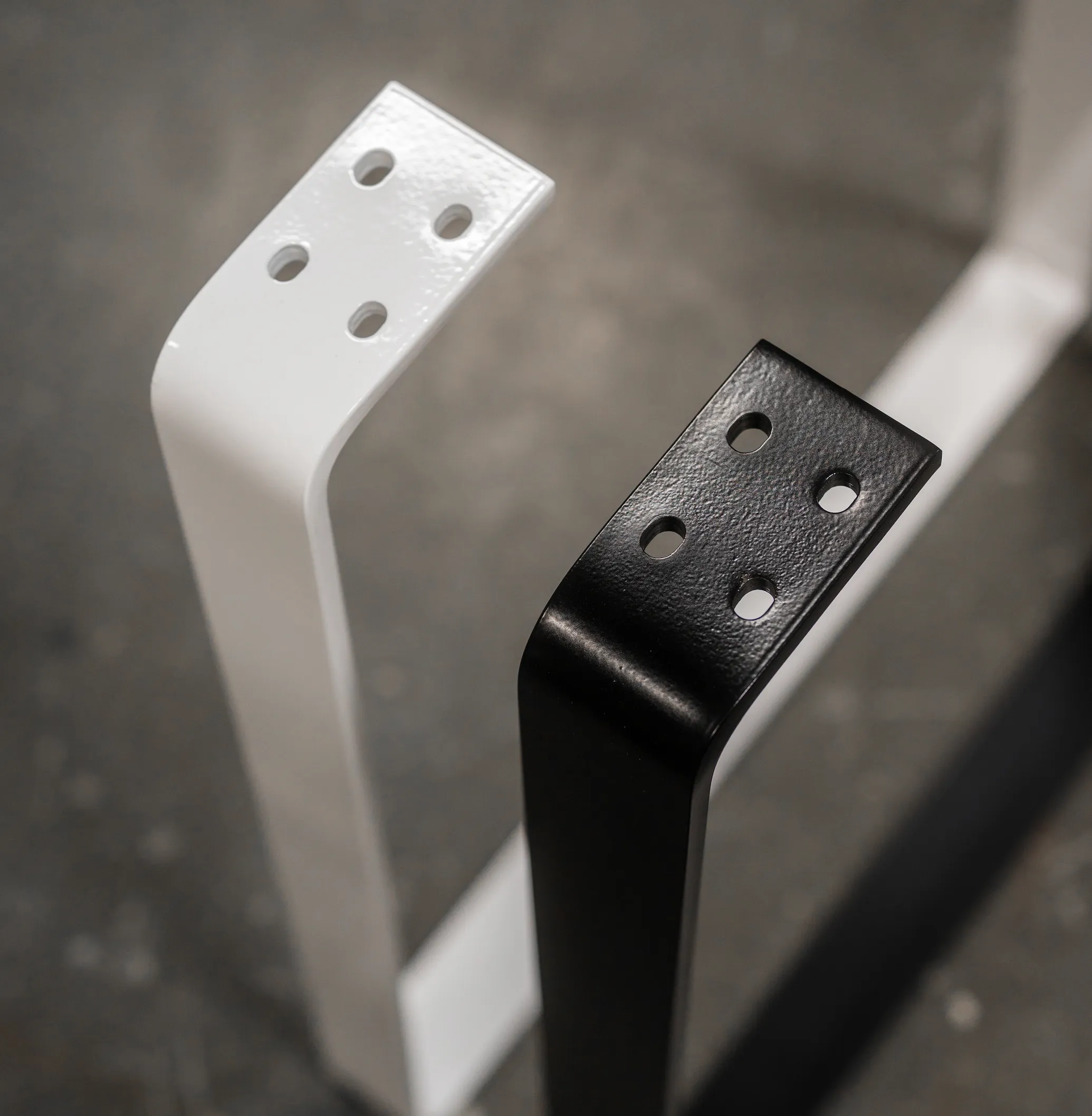 Square Metal Table & Bench Leg: U-Shape - (Standard 0.25" Thick)