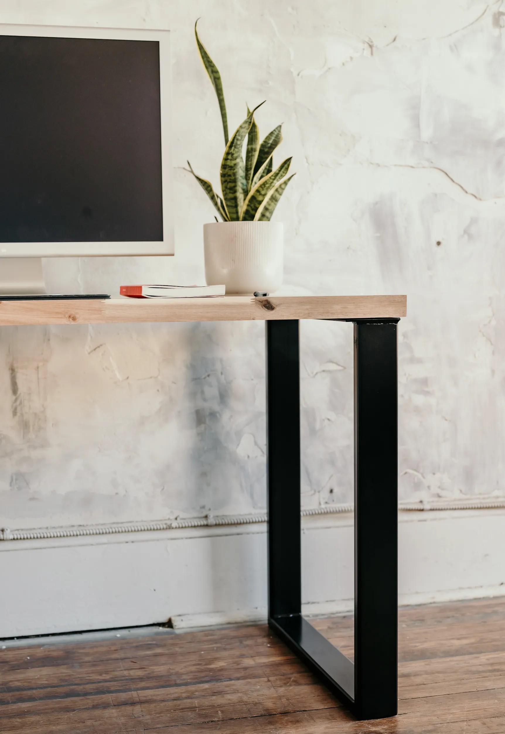 Square Tube Steel Table & Bench Leg