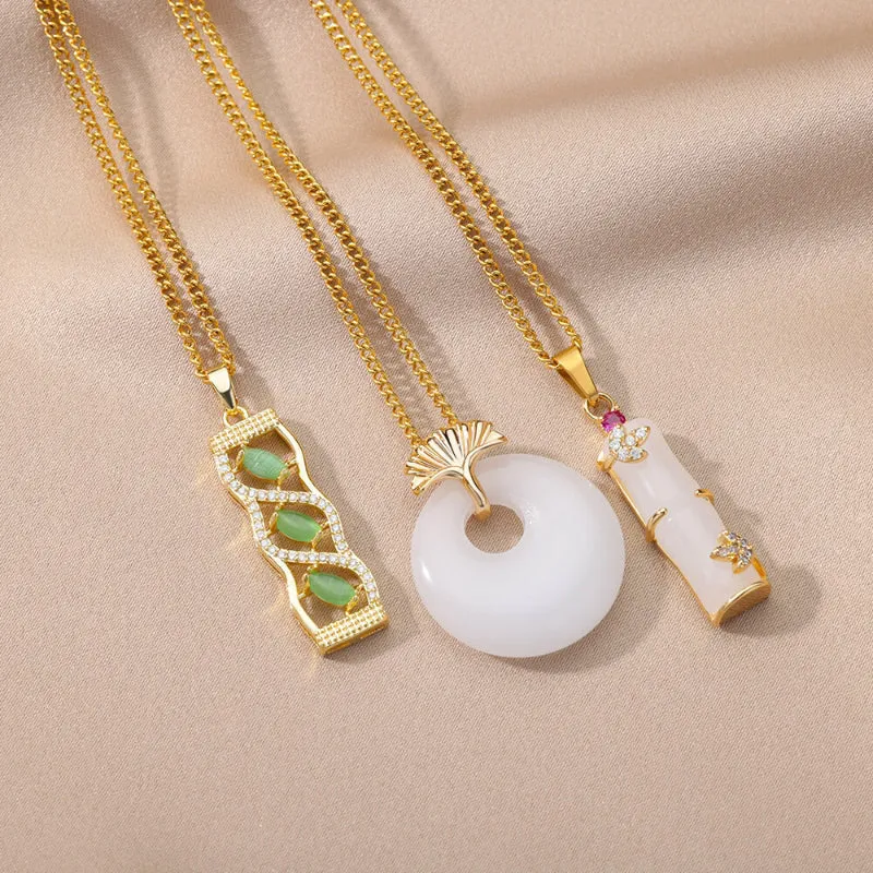 Stainless Steel Vintage Necklace Collection