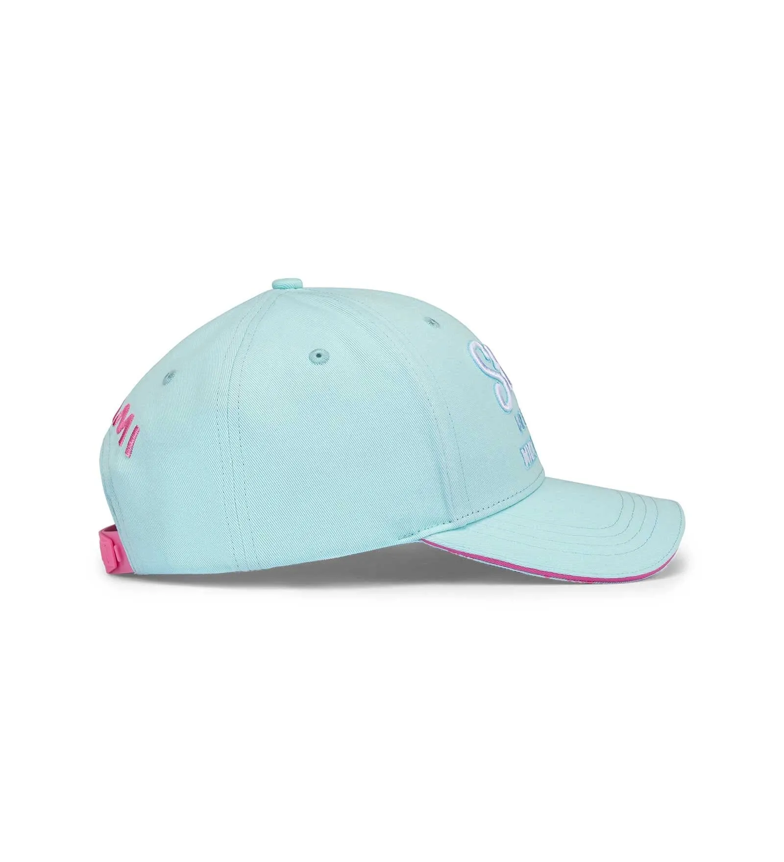 Stake F1 Kick Sauber Special Edition Miami GP Flamingo Baseball Hat - Blue