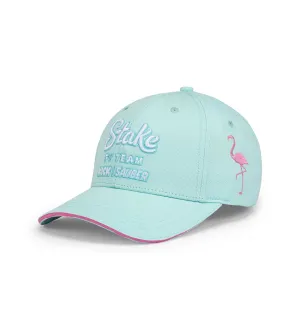 Stake F1 Kick Sauber Special Edition Miami GP Flamingo Baseball Hat - Blue