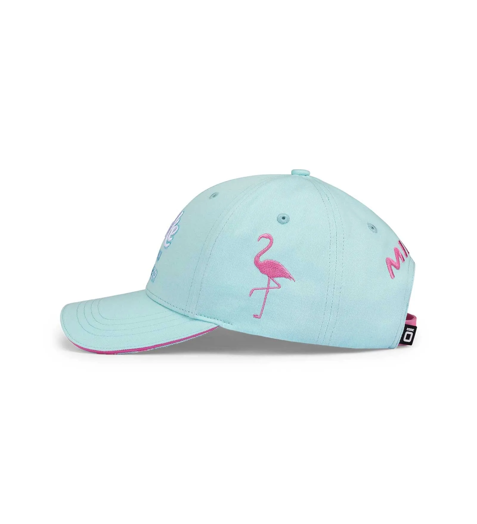 Stake F1 Kick Sauber Special Edition Miami GP Flamingo Baseball Hat - Blue