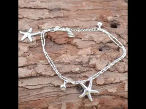 Starfish anklet