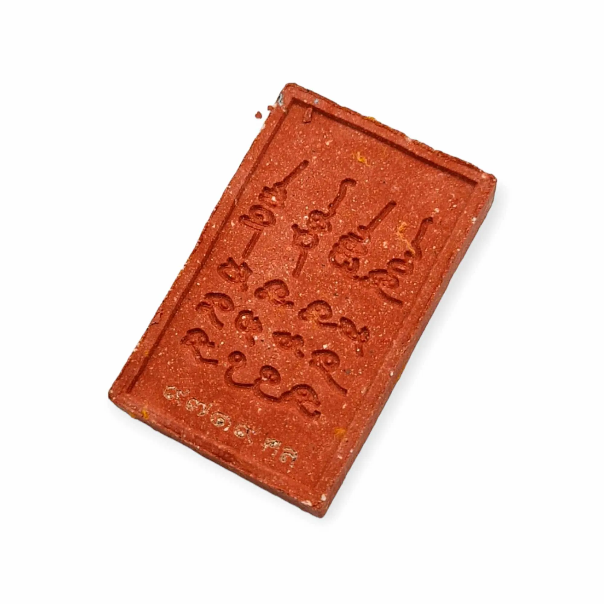 Thai amulet somdej wekman pim kanan Lp Maha Sila Pong Puttakhun with monk robe