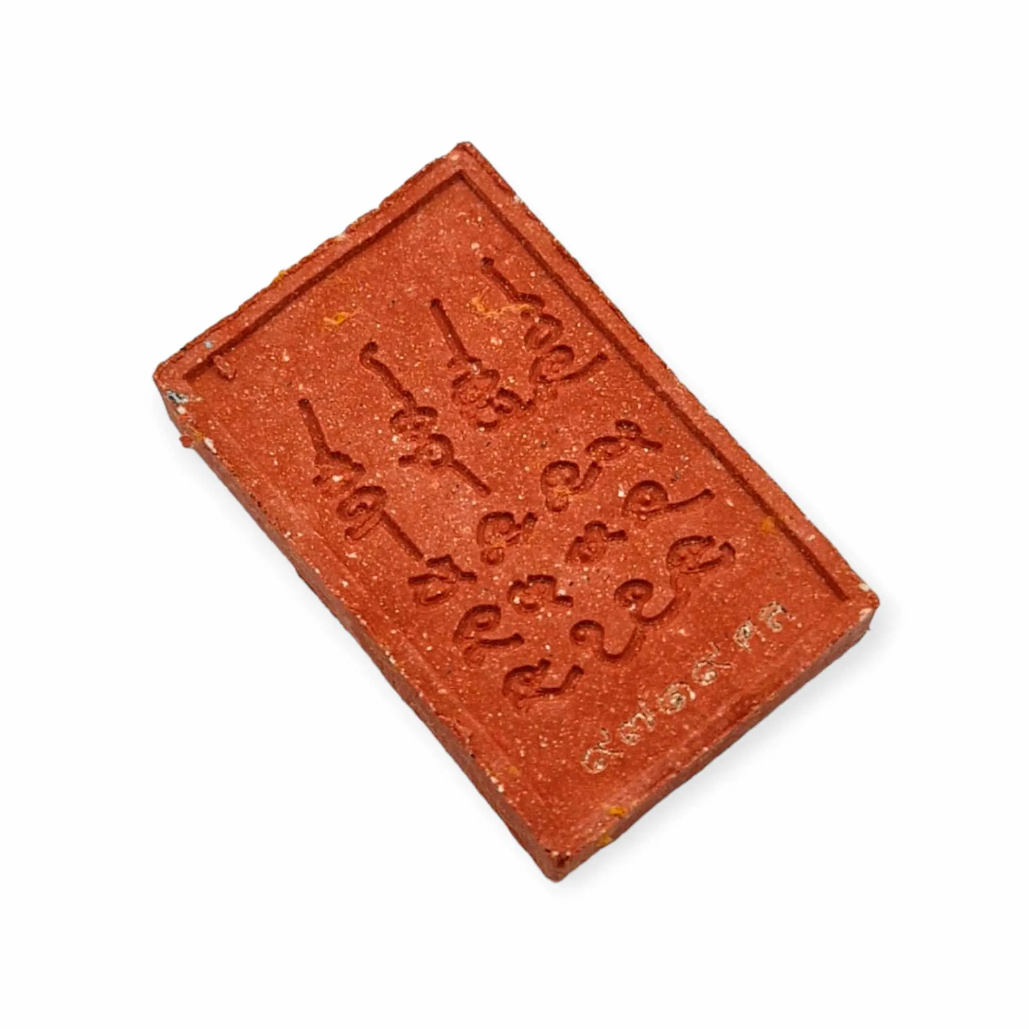 Thai amulet somdej wekman pim kanan Lp Maha Sila Pong Puttakhun with monk robe