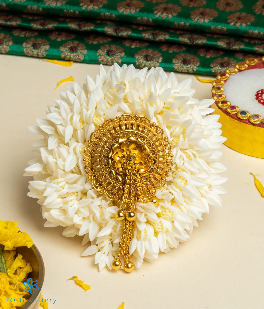 The Ayra Silver Bridal Hair Pin