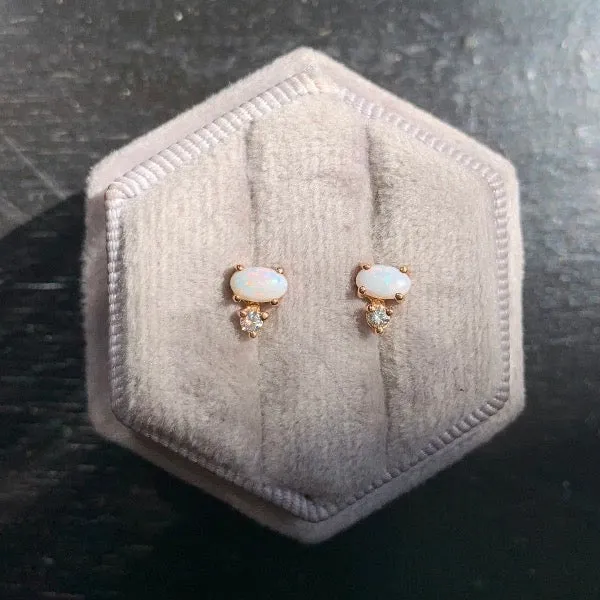 The Parthenia Stud Earrings | Ready to Ship