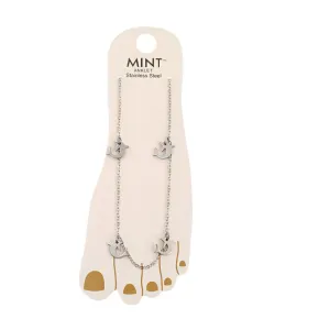 TK1386 - Dolphin Stainless Steel Anklet