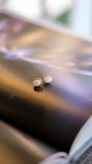 Vintage Opal Studs