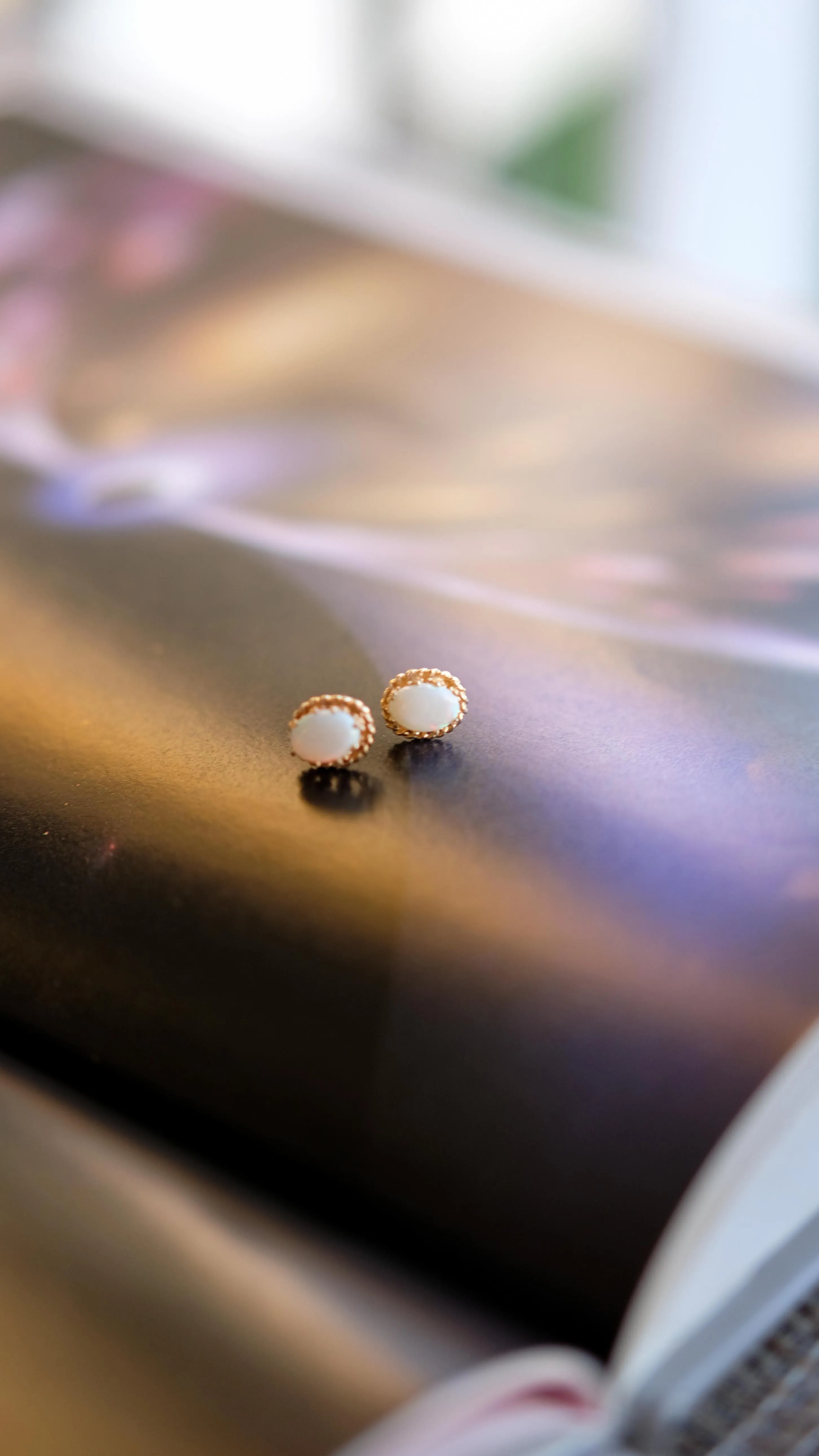 Vintage Opal Studs