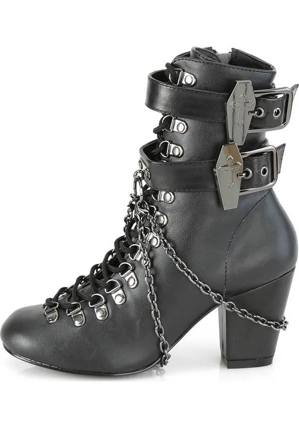 VIVIKA-128 [Black] | BOOTS [IN STOCK]