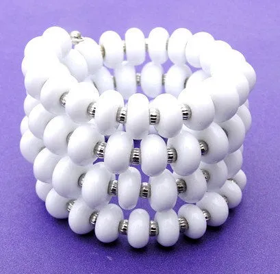 White Wrap Bracelet